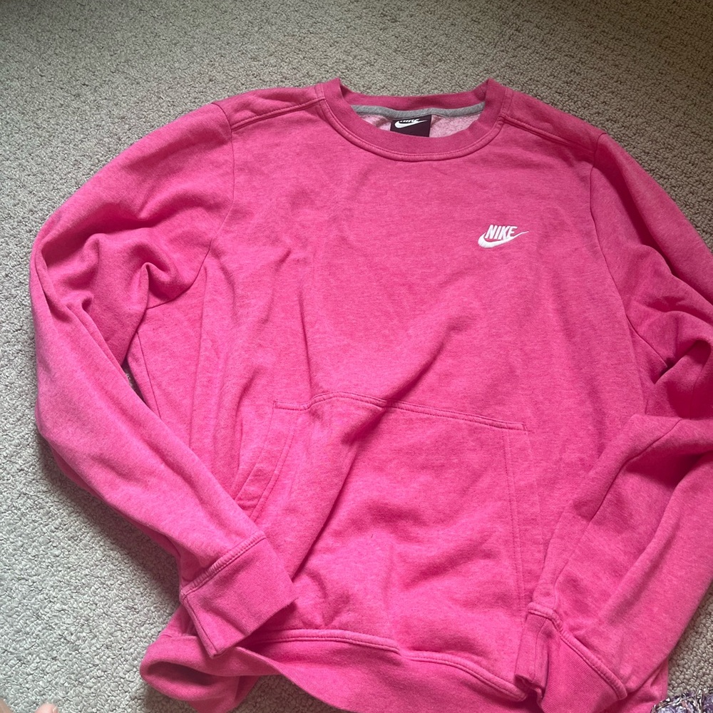 Nike Pink Crew Neck Sweater - Picture 8 of 10